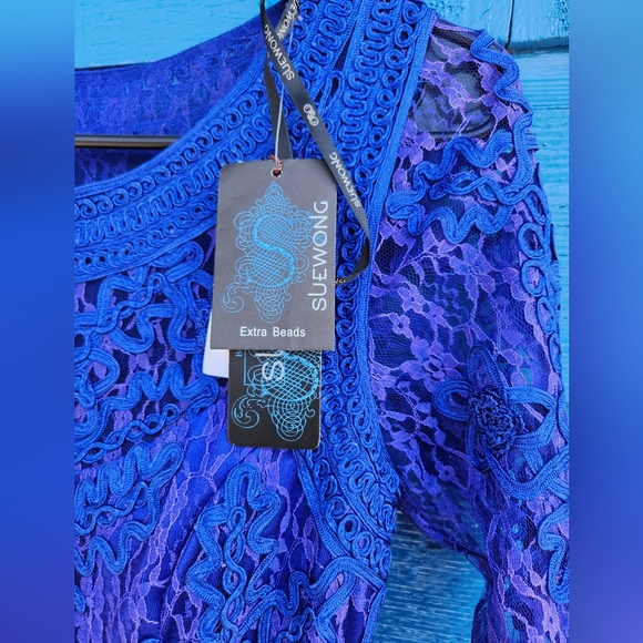 Sue Wong sephire dress - Picture 4 of 7